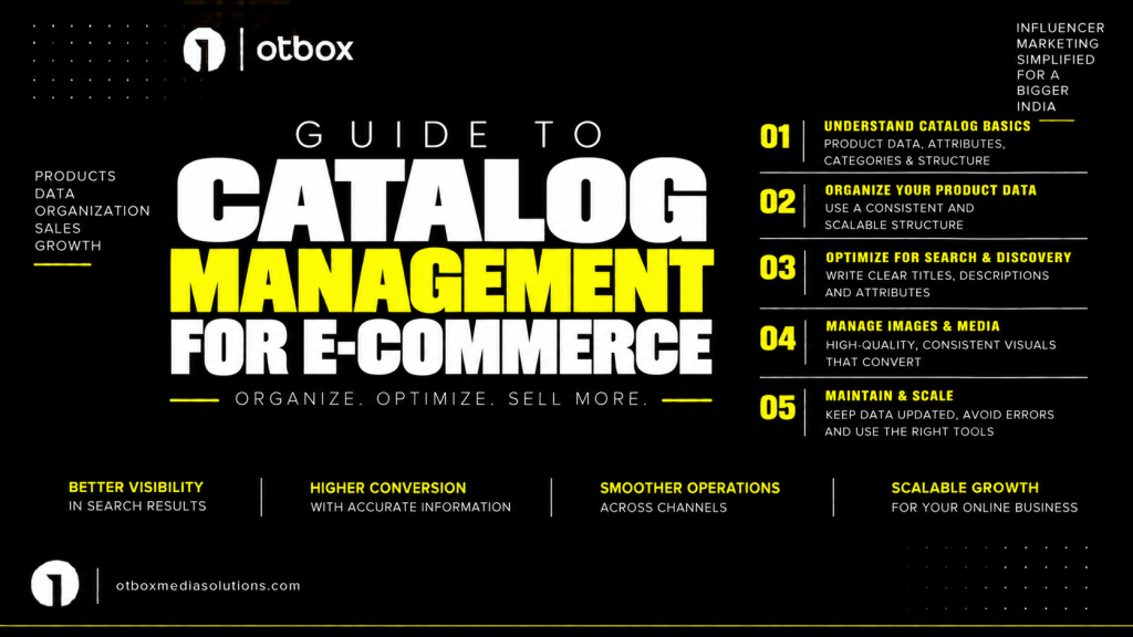 Guide to Catalog Management for E-Commerce