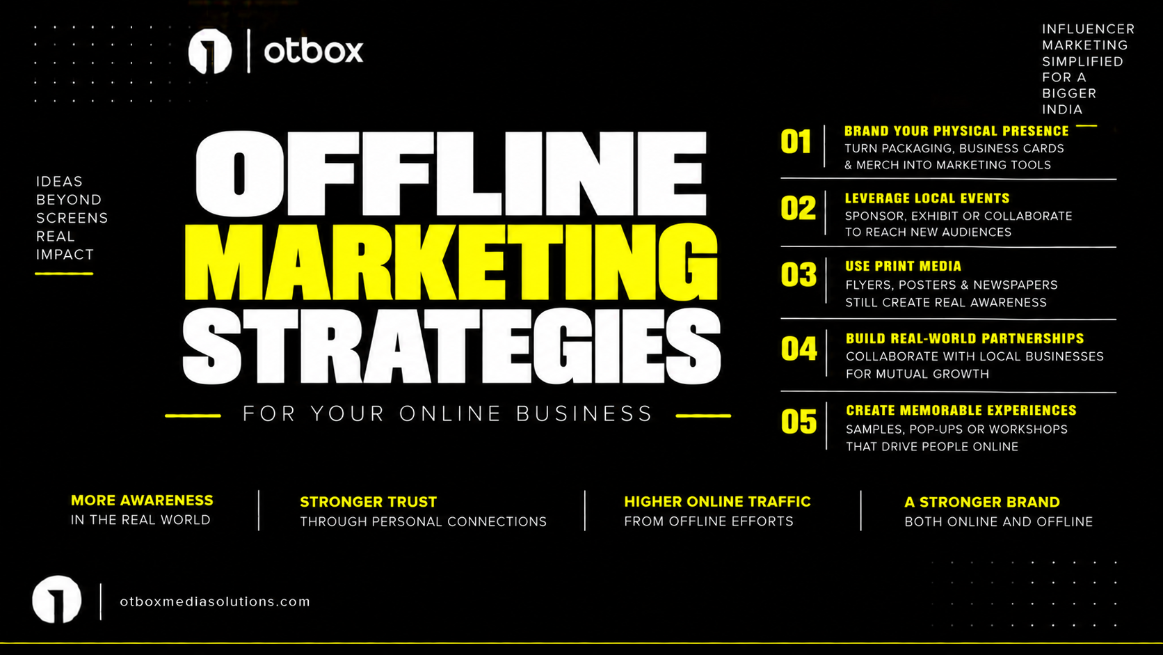 Offline Marketing Strategies for Your Online Business