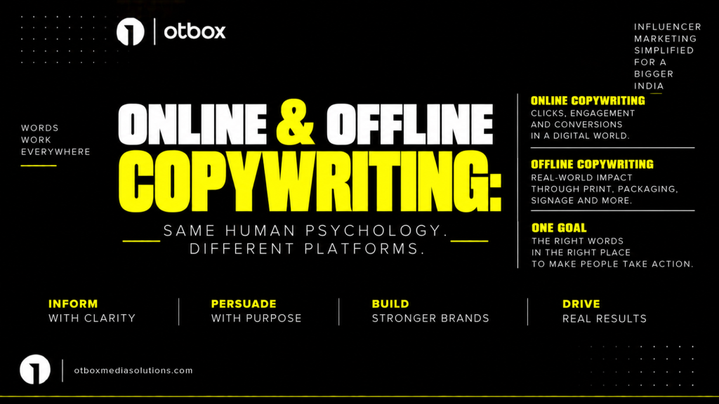 Online & Offline Copywriting: