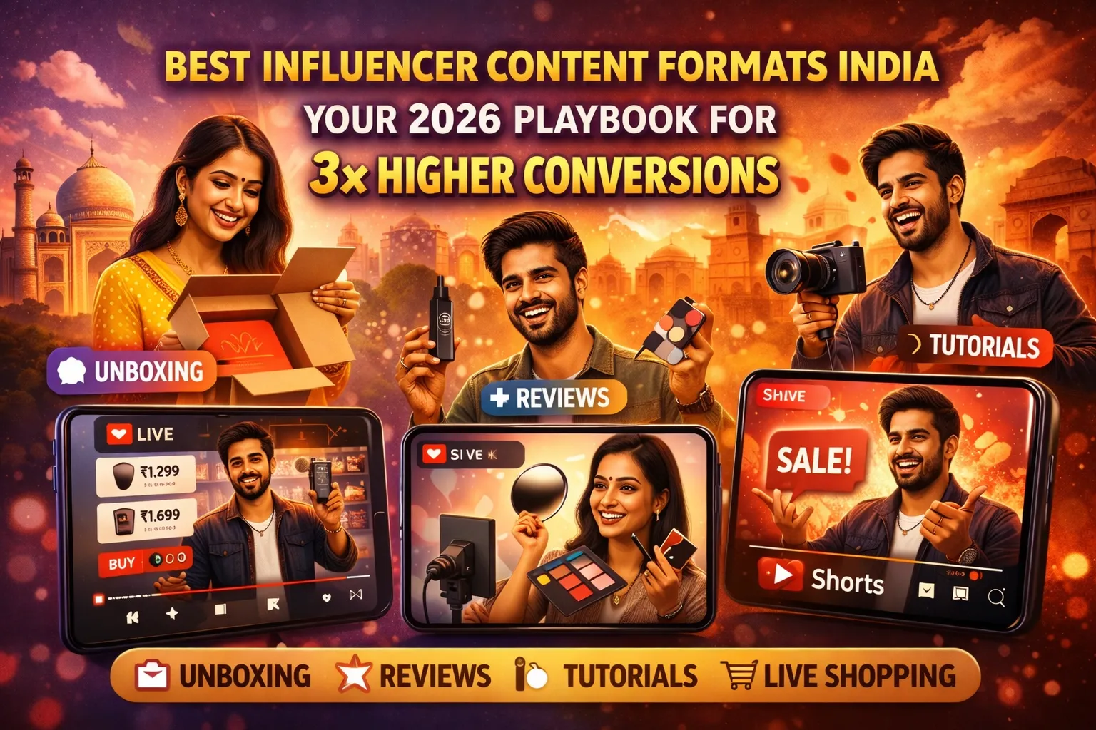 Best Influencer Content Formats India