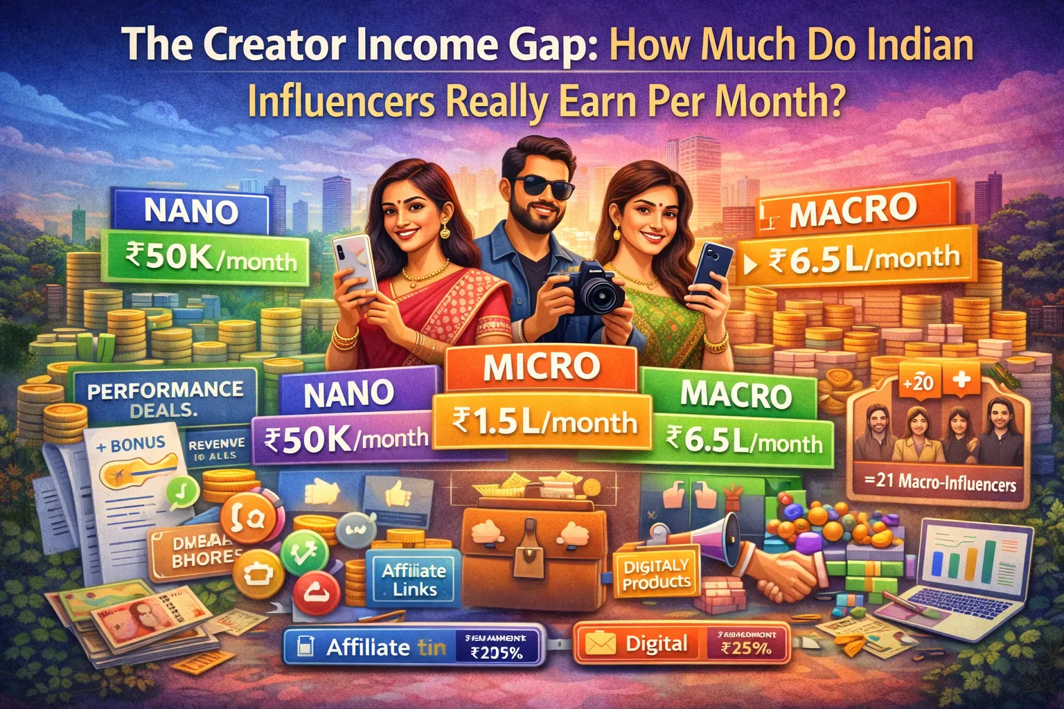 Influencer Earnings India