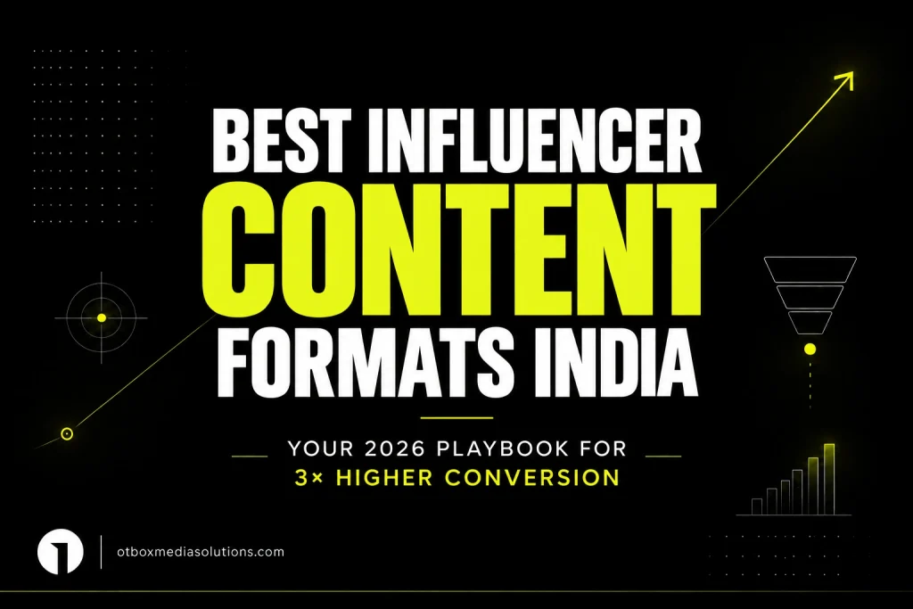 Best Influencer Content Formats India: Your 2026 Playbook for 3× Higher Conversion