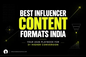 Best Influencer Content Formats India: Your 2026 Playbook for 3× Higher Conversion