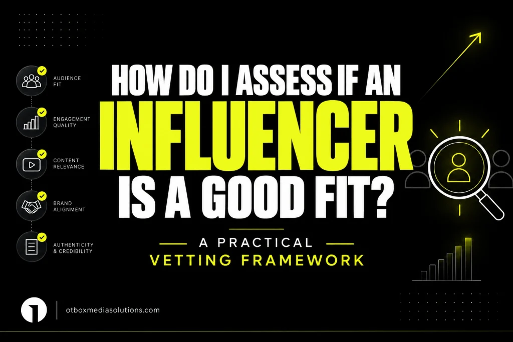 How Do I Assess If an Influencer Is a Good Fit? A Practical Vetting Framework