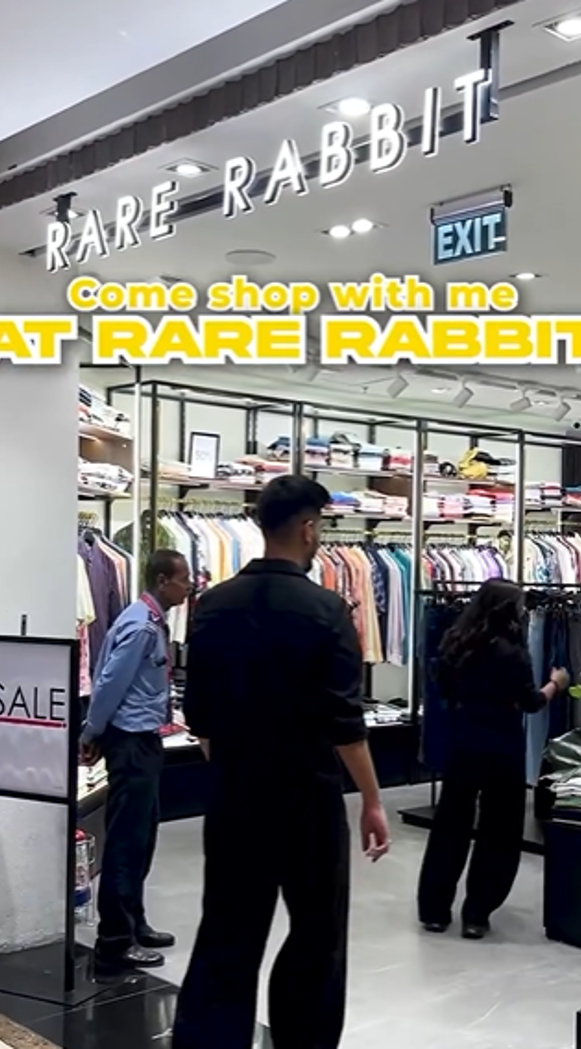 Creator 06 in Rare Rabbit campaign